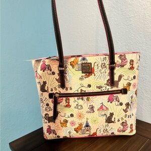 Dooney & Bourke Disney Cat Sketch Tote Bag-NWT